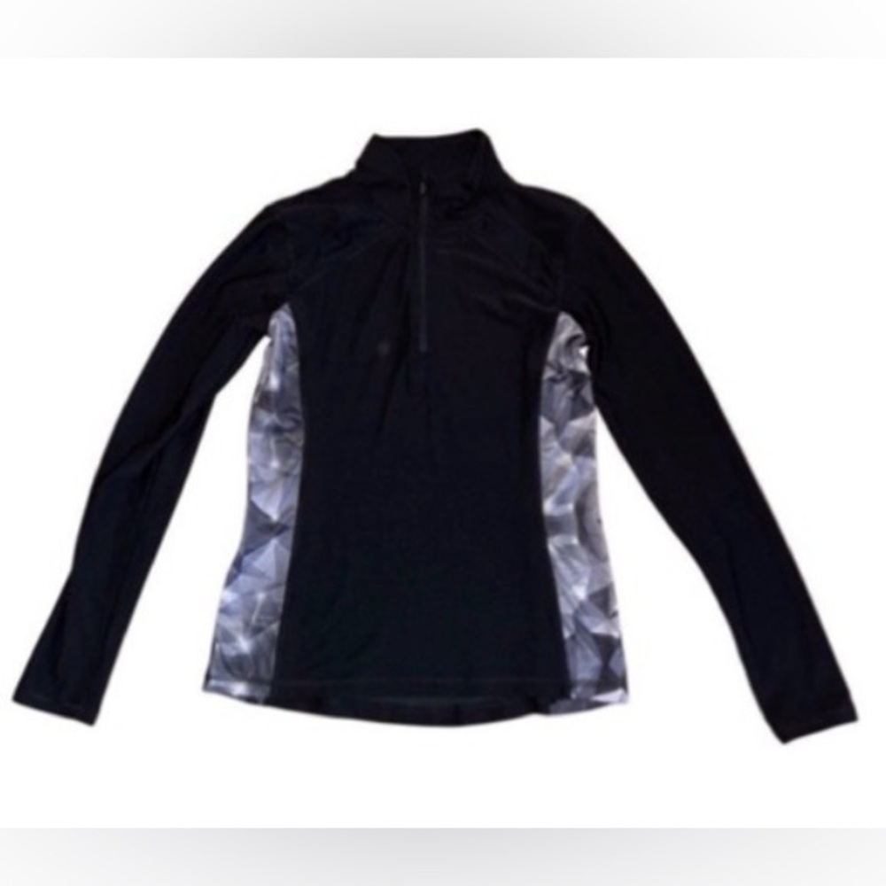 RBX Performance Quarter Zip Activewear Top with Thumb Holes